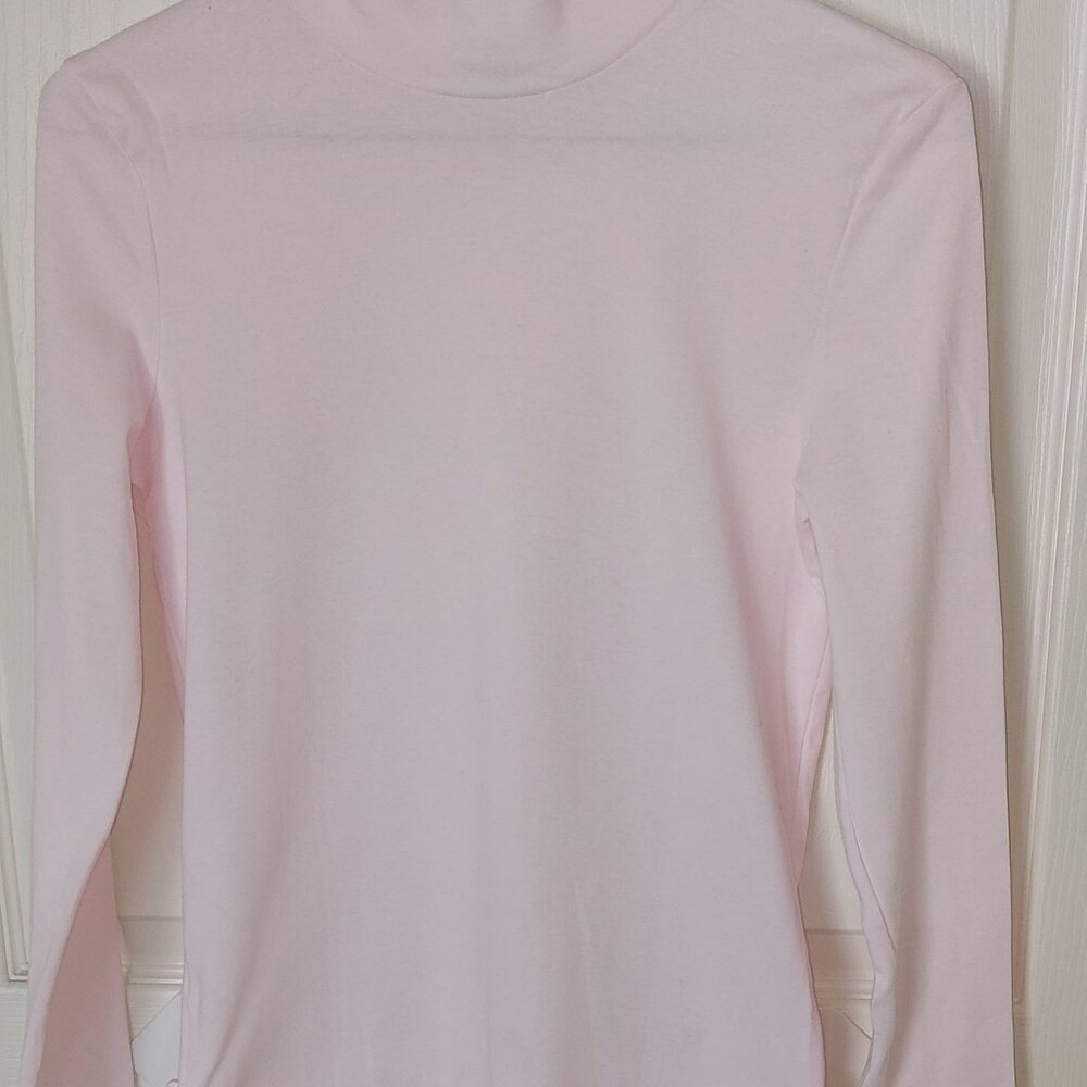 Petit Bateau - Pink Cotton Turtle Neck - NWOT
